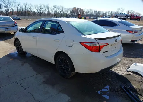 2015 Toyota Corolla S Plus z USA, uszkodzony, nr VIN 2T1BURHEXFC397894